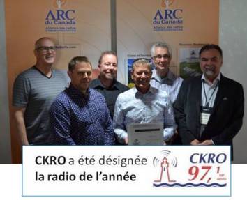 CKRO Radio de l'année